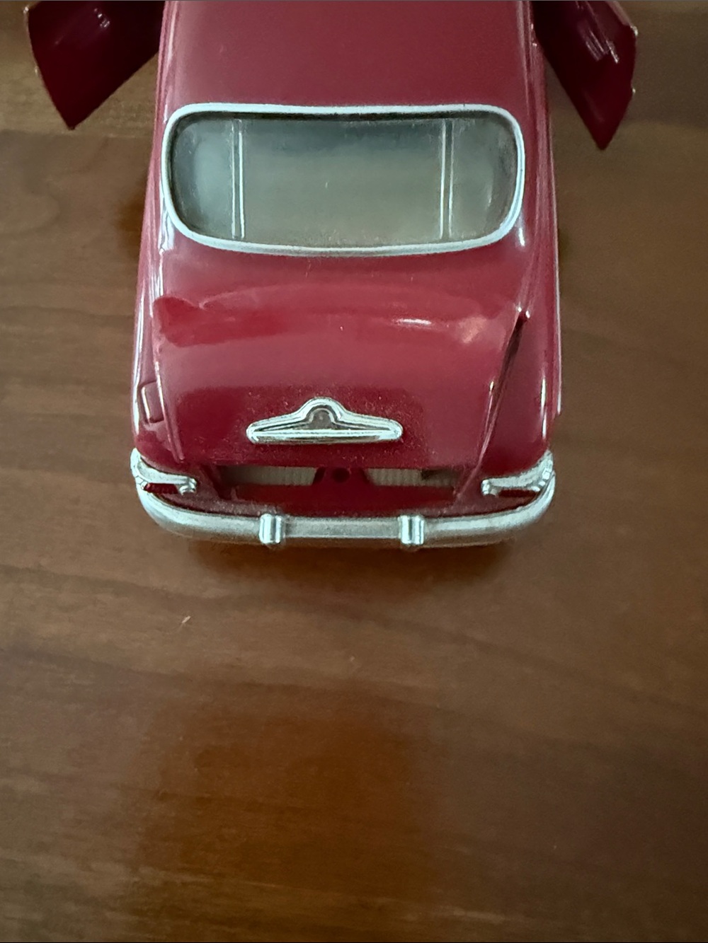 1949 Mercury Red Die-Cast Collectible Car – Classic Vintage Style - Picture 5 of 8